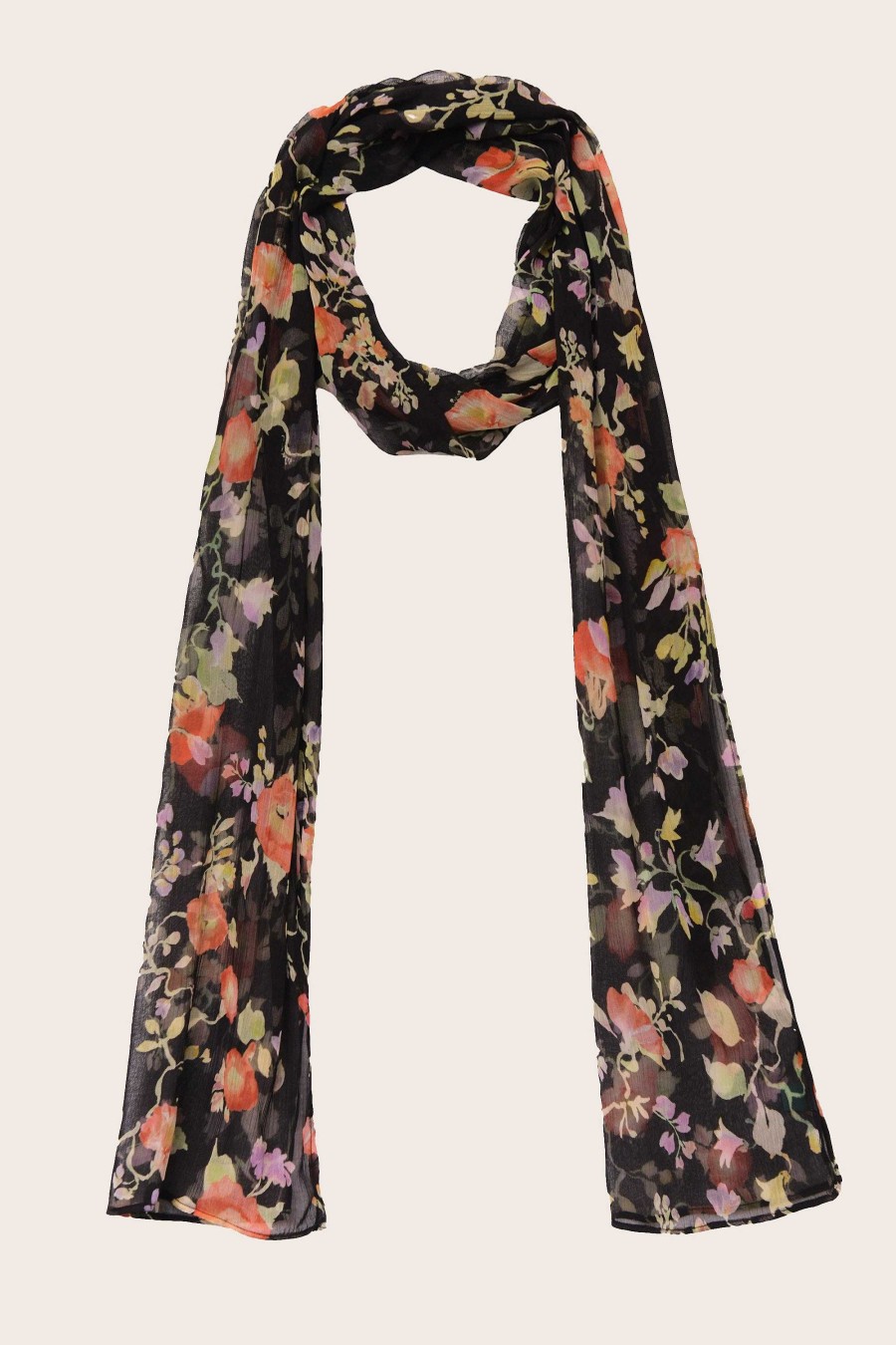 RIXO Julien Chiffon Scarf | Scarves