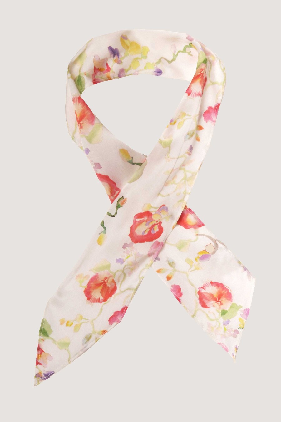 RIXO Alexa Silk Scarf | Scarves