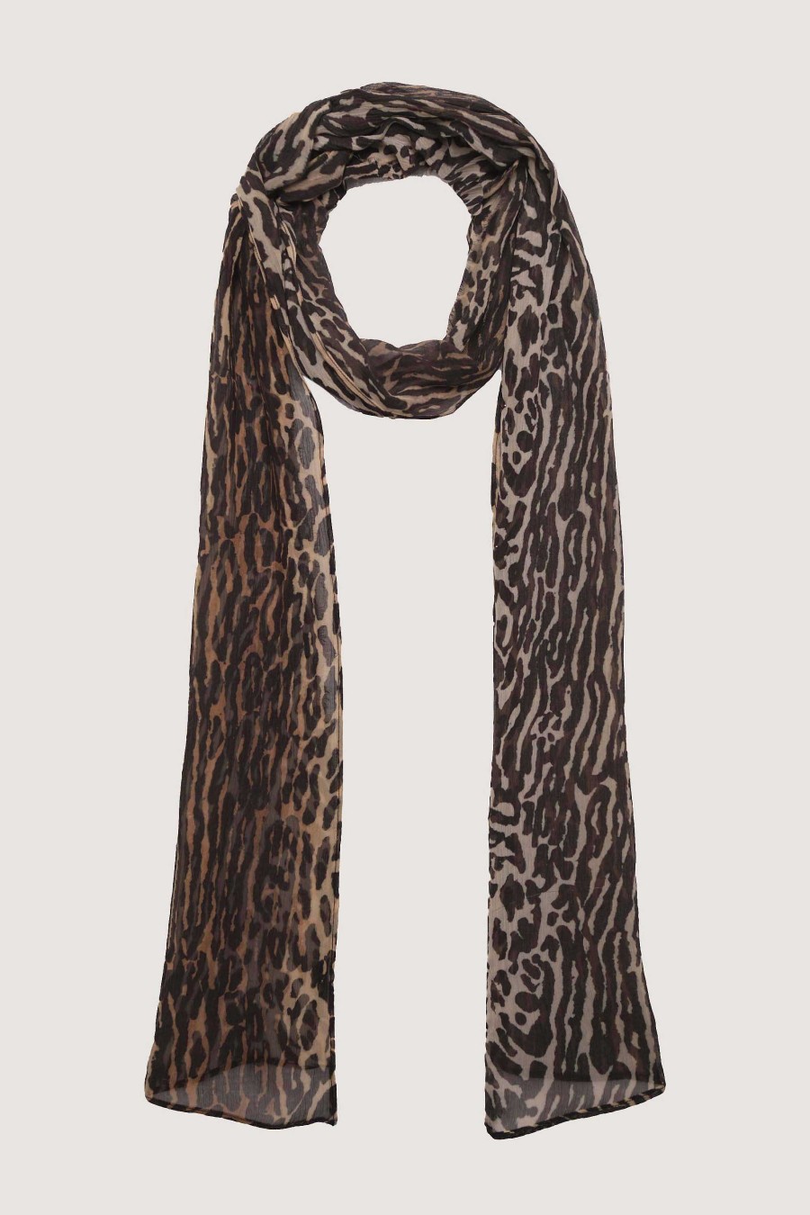 RIXO Julien Leopard Scarf | Staples