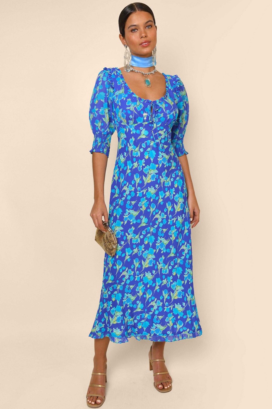 RIXO Sathya Midi Dress | Dresses