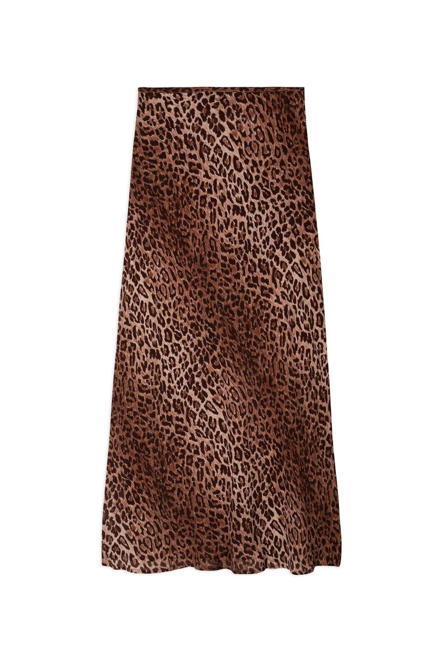 RIXO Kelly Leopard Midi Skirt | Skirts