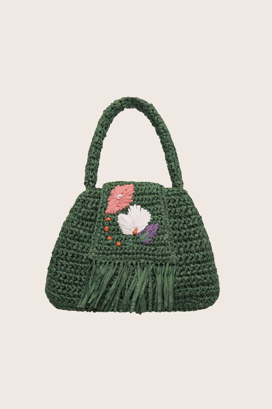 RIXO Sherrie Raffia Bag | Bags