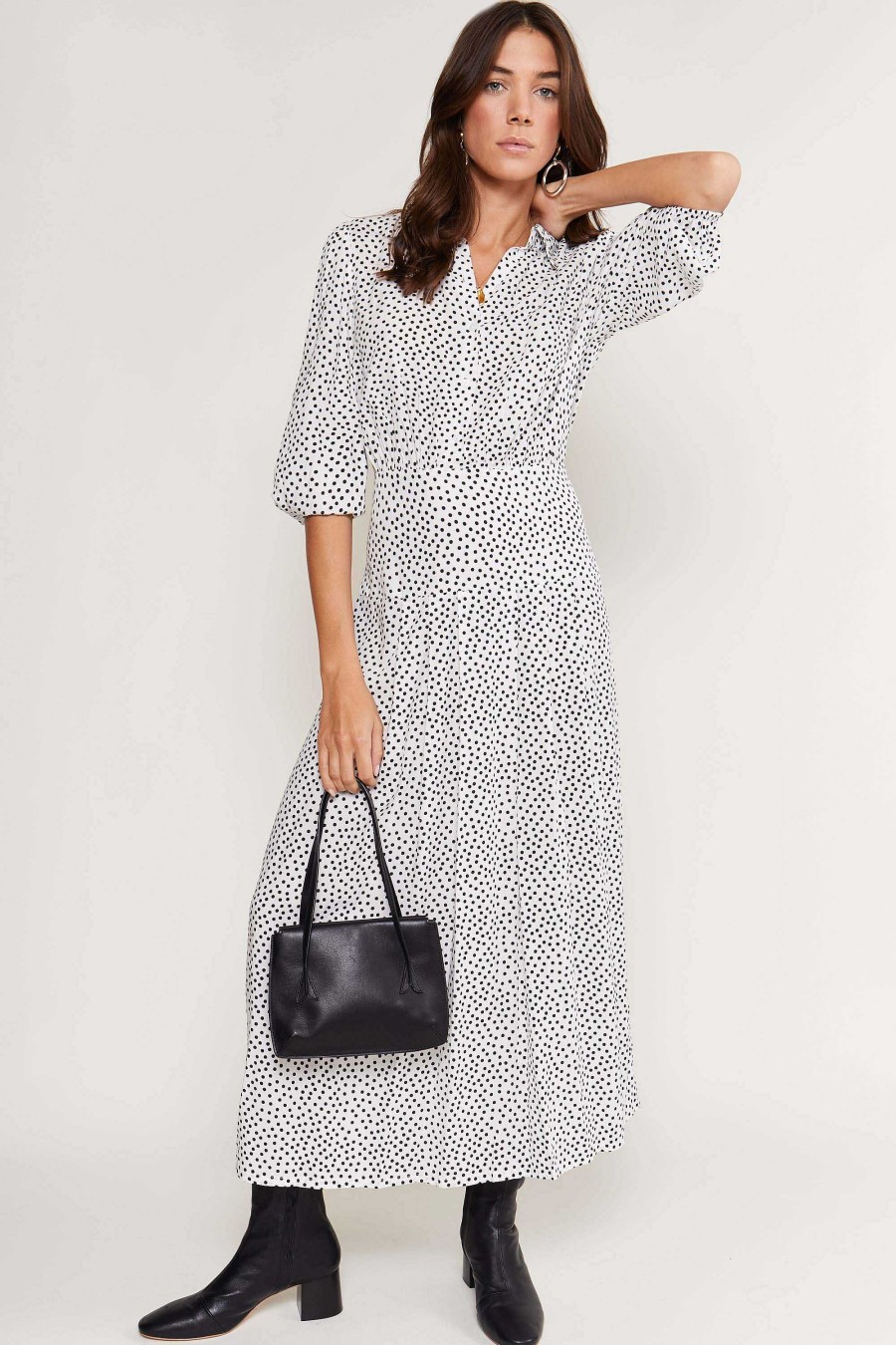 RIXO Izzy Shirt Dress | Staples